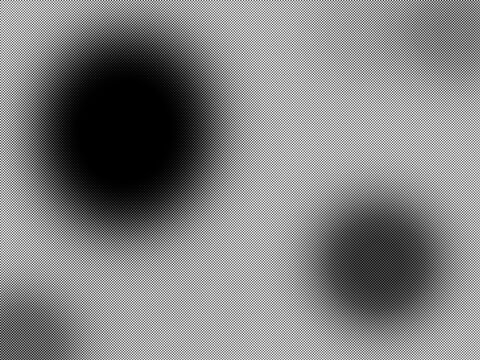 Abstract Black and White Halftone Gradient Dotted Background Texture