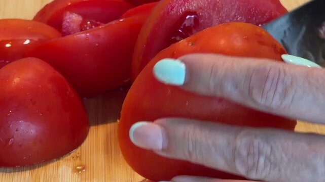 Making salmorejo with fresh ingredients and a touch of creativity