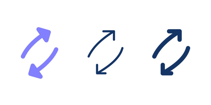 Target  line icon. Bullseye arrows solid vector icon.