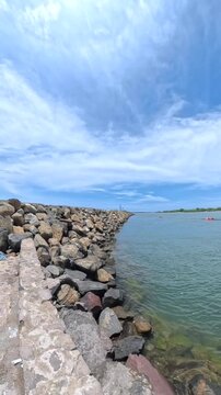 San Blas Nayarit, playa el borrego, primera escollera mi&eacute;rcoles 29 de julio