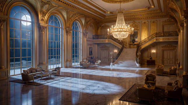 Luxury Golden Ballroom