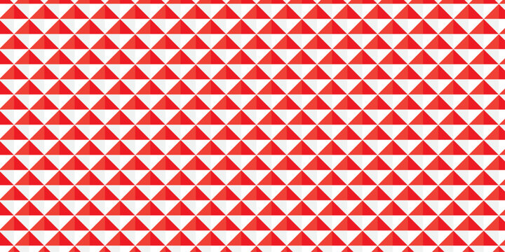 Vector decoration square seamless material pattern with triangle cubic and cube design. Geometric pattern illustration mosaic .