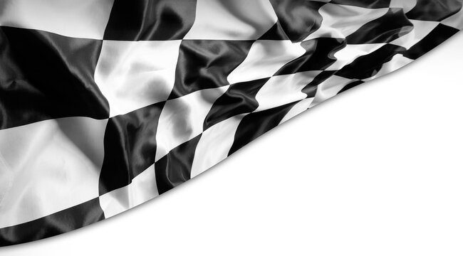 Checkered racing flag