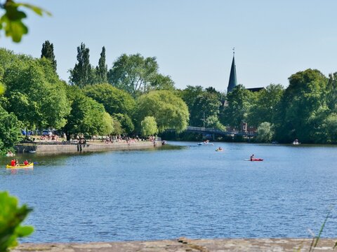 Haynspark am Eppendorfer M&uuml;hlenteich
