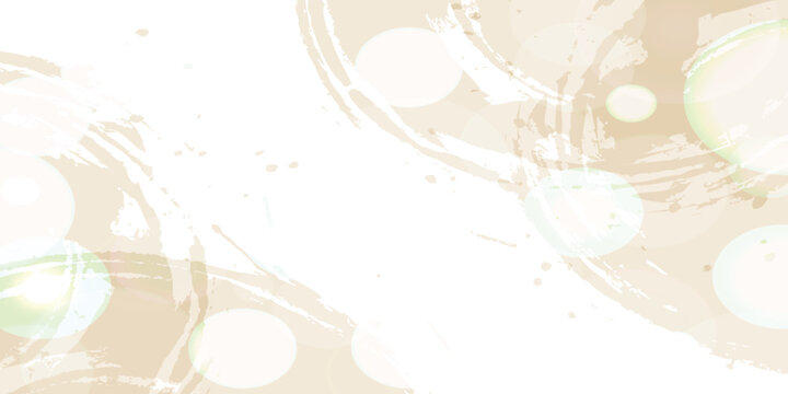 Elegant Soft Beige Abstract Watercolor Brush Background