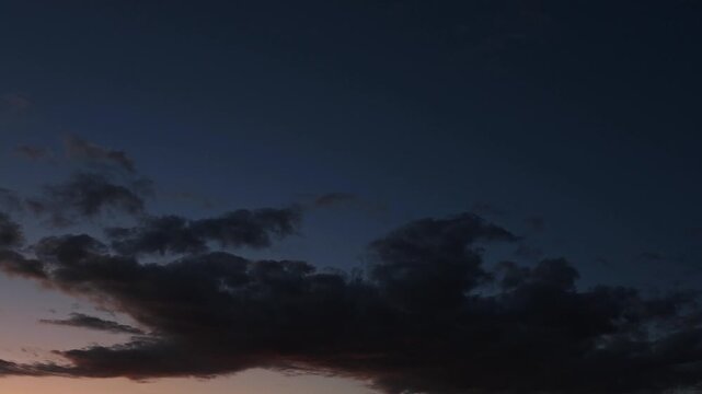 Beautiful darker landscape at dusk