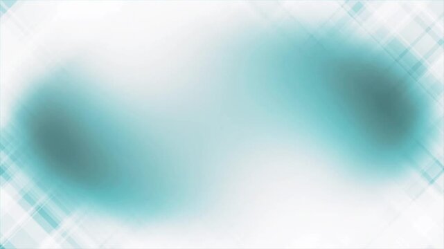 Abstract teal blue grid plaid line pattern motion with soft gradient shine. Elegant clean geometric line dynamic background loop.