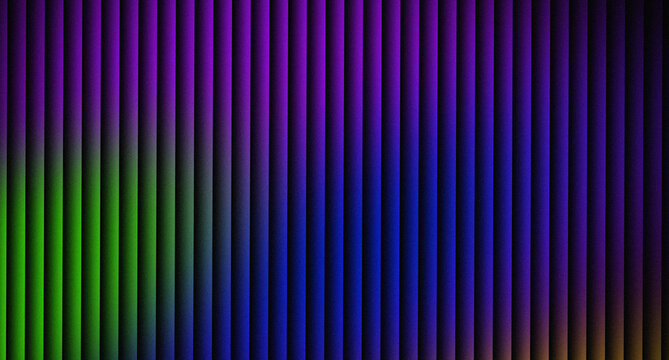 Dark Abstract Background with Four-Quadrant Multi-Color Vertical Stripes and Grain Texture