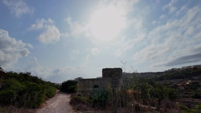Xemxija, Malta 29.07.2026 - Heritage trail, way to Roman Baths.