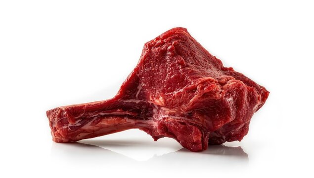 Beef oxtail against a white backdrop.