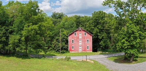 Old Barn Picture taken with a Drone  © matthew