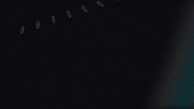 Dark background highlights a sleek discount banner. Text boldly announces exclusive fifty percent off. Modern design appeals to shoppers seeking deals. Ideal for promotional campaigns or digital ads