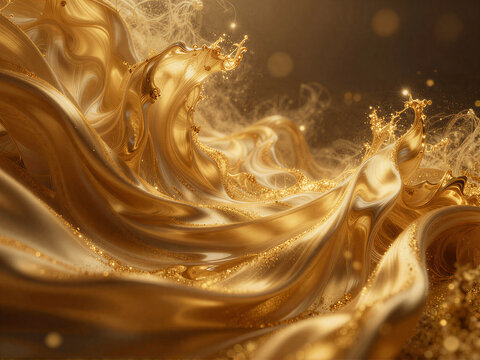 Euphoric Golden Silk Cascade