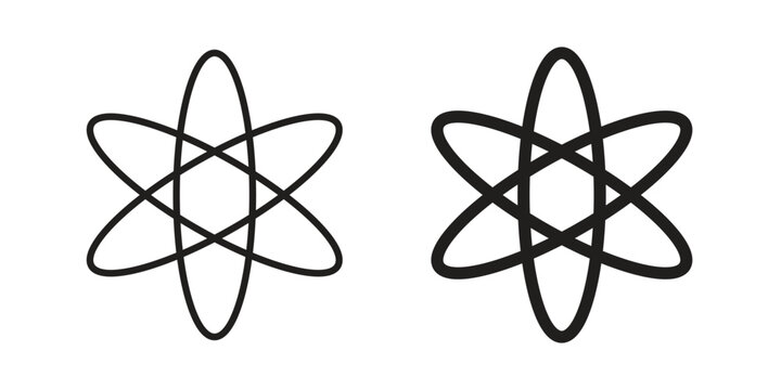 Agnosticism icon editable pictograms collection