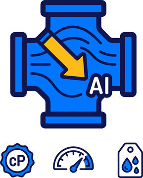 Ai Food Visco Vector Icon
