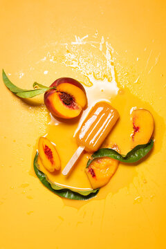 Nectarine popsicle 