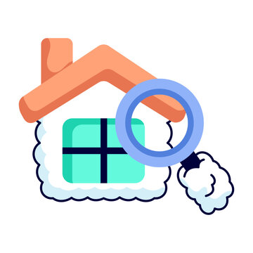 Premium download icon of home relocation
