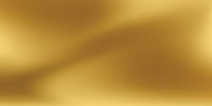 Shiny gold brass texture, satin fabric vector illustrator