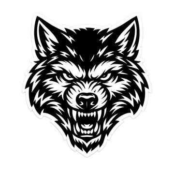 wolf head tattoo