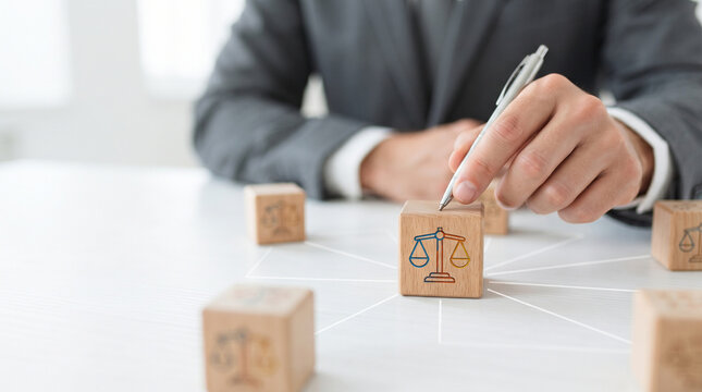 Financial debt income ratio analysis business balance legal concept hand office pen