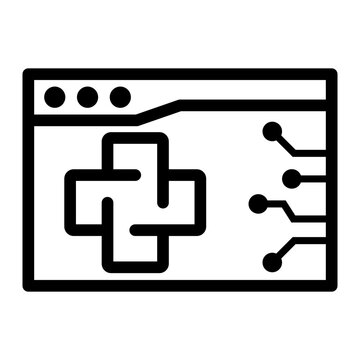 python Line Icon