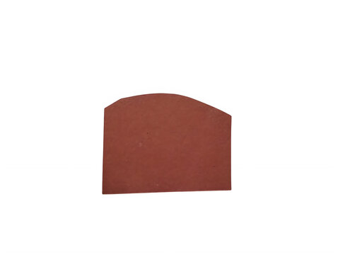 Simple brown arch shape icon with a flat design style isolated on transparent background