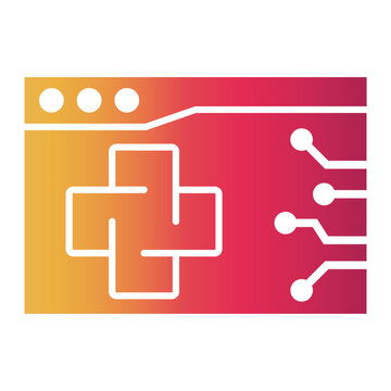 python Gradient icon