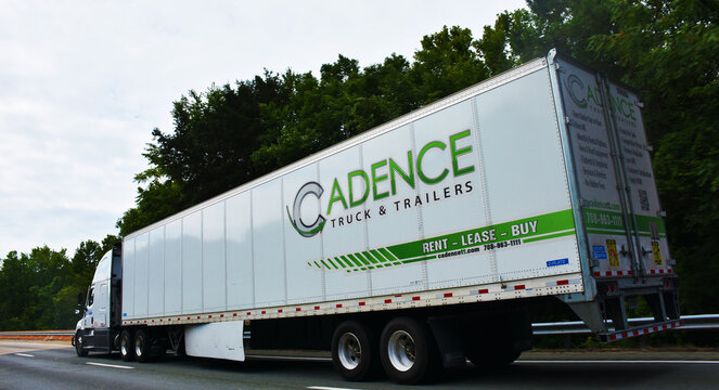 Cadence Truck & Trailers Company Vehicle, Virginia, USA
