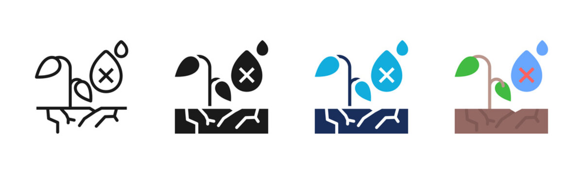 Scarcity icon set multiple style collection