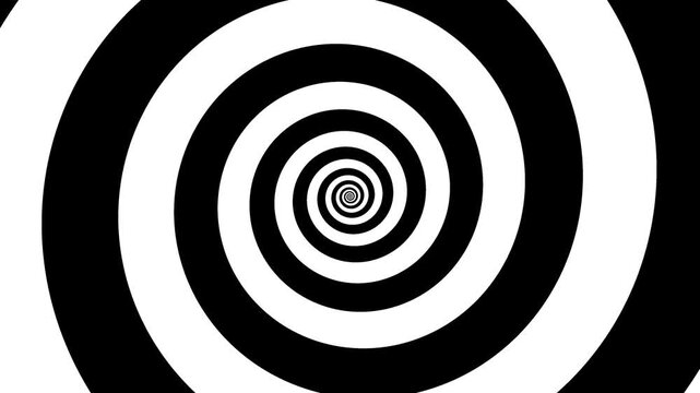Spiral spinning animation