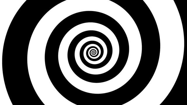 Spiral spinning animation