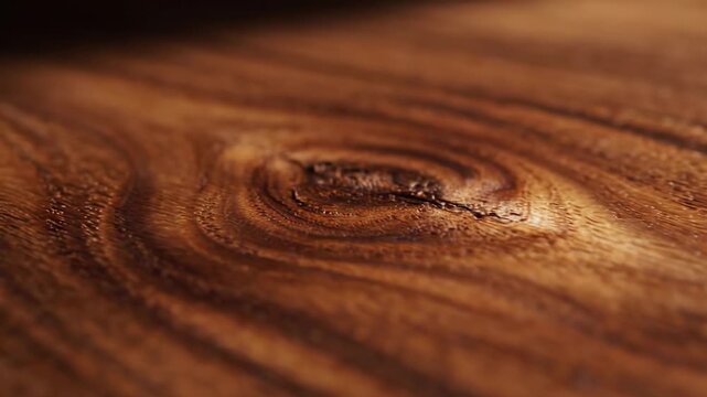 Detail of dark wood grain texture