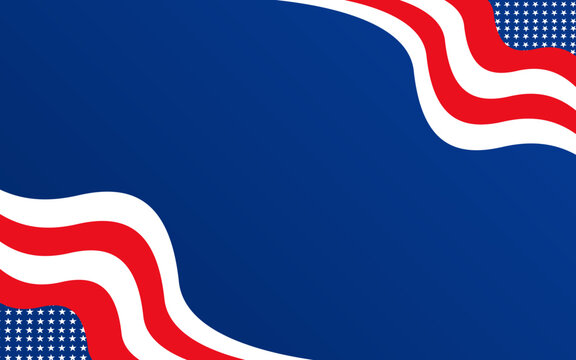 Blue, red, white stripes grid design for patrioticthemed projects, backgrounds, posters, banners, packaging, stationery, digital artwork, and textiles.