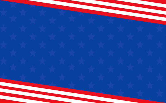 American flag colors pattern suitable for fourth of july celebrations and patriotic designs, background for social media, posters, or digital marketing.