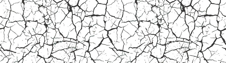 Obraz premium Abstract Cracked Surface Texture Background