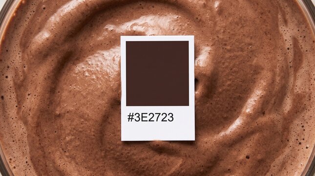 Dark Chocolate Mousse Color Swatch