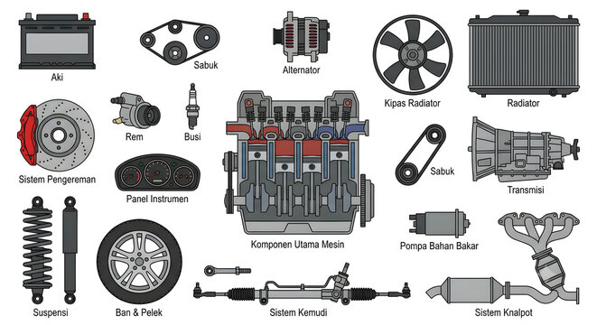 set of different types of tools