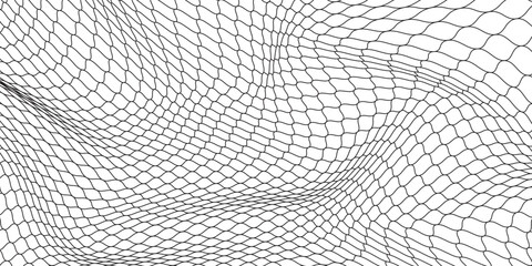 Mesh texture for fishing nets. Seamless pattern for sportswear or soccer goal, volleyball net, basketball hoop, hockey, athletics. Abstract net background for sports © Buk