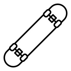 bottom skateboard line icon © Muhammad Naufal S.