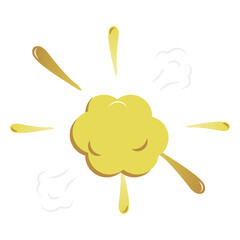 Png comic angry bomb sticker, transparent background © Rawpixel.com