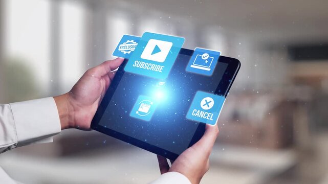 Concept of subscription services provides exclusive digital content. This model offers continuous access, enhancing subscription services with personalized experiences and benefits. Gist