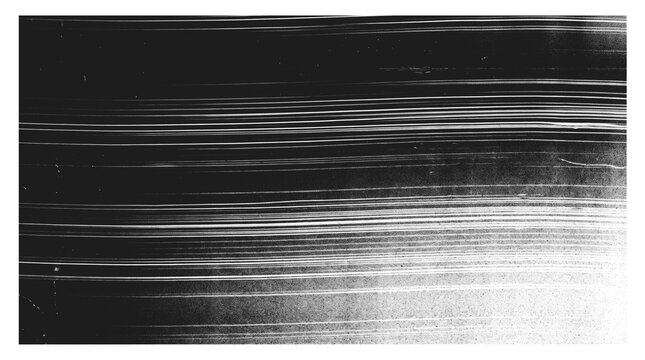 Black Photocopy Scan Line Texture, Dark Grunge Glitch Background, Abstract Horizontal Linear Distortion Overlay for Graphic Design