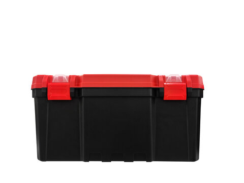 Plastic box for storing items or tools PNG transparent.