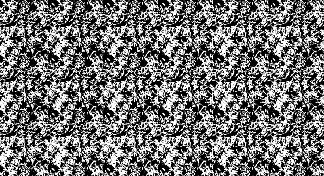 Magic eye stereogram png, abstract black and white pattern for stereoscopic vision. This image is designed to create a 3D effect when viewed in a specific way.