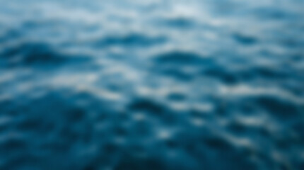 Fototapeta premium Abstract Blue Water Surface Ripples Texture Background.