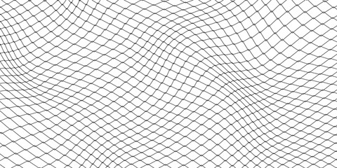 Soccer net pattern texture, football goal grid background. Basketball net or hockey mesh pattern, metal cage wire bg, fishnet grid vector illustration © Musrifah