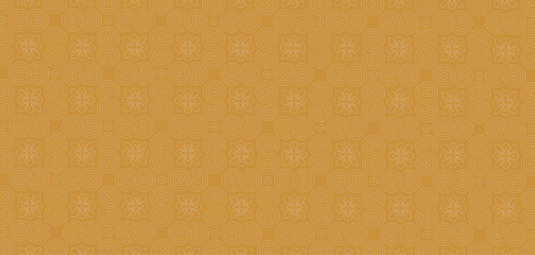 Stunning beige design with a Chinese wave pattern.
