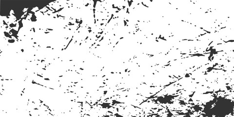 Fototapeta premium Rough black and white texture vector. Distressed overlay texture. Grunge background. Abstract textured effect. Vector Illustration. Black isolated on white background