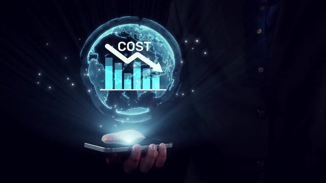 Cost reduction and cost saving through digital transformation, business cost optimization, operational cost reduction, financial savings, and resource efficiency strategies for business success. Elide