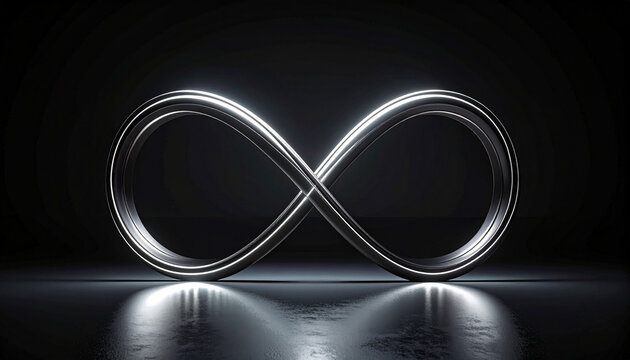 Infinite Loop Symbol Representing Limitless Possibilities and Endless Continuity
